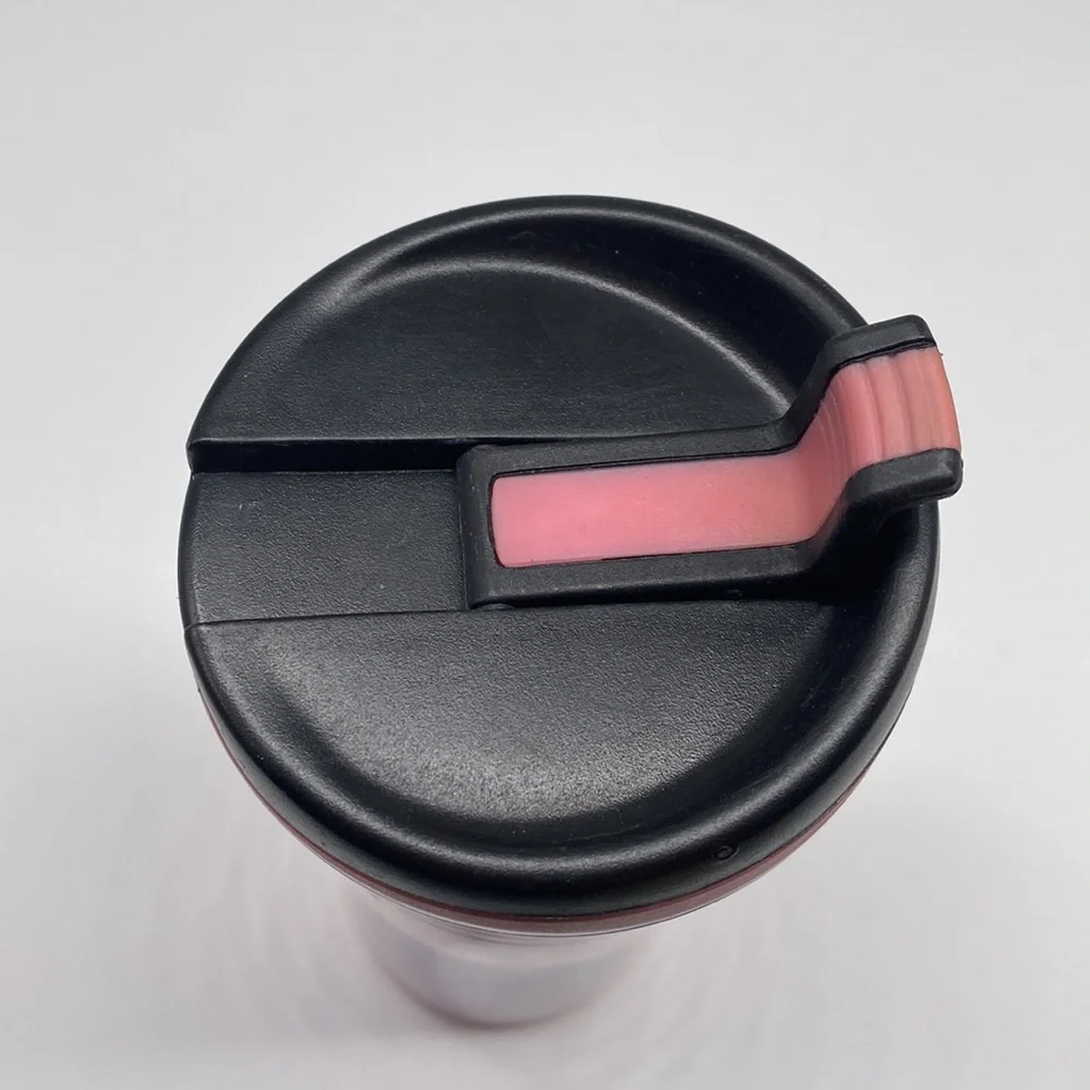 Starbucks 2007‎ Pink Travel Coffee Mug Tumbler 16 Oz Fl